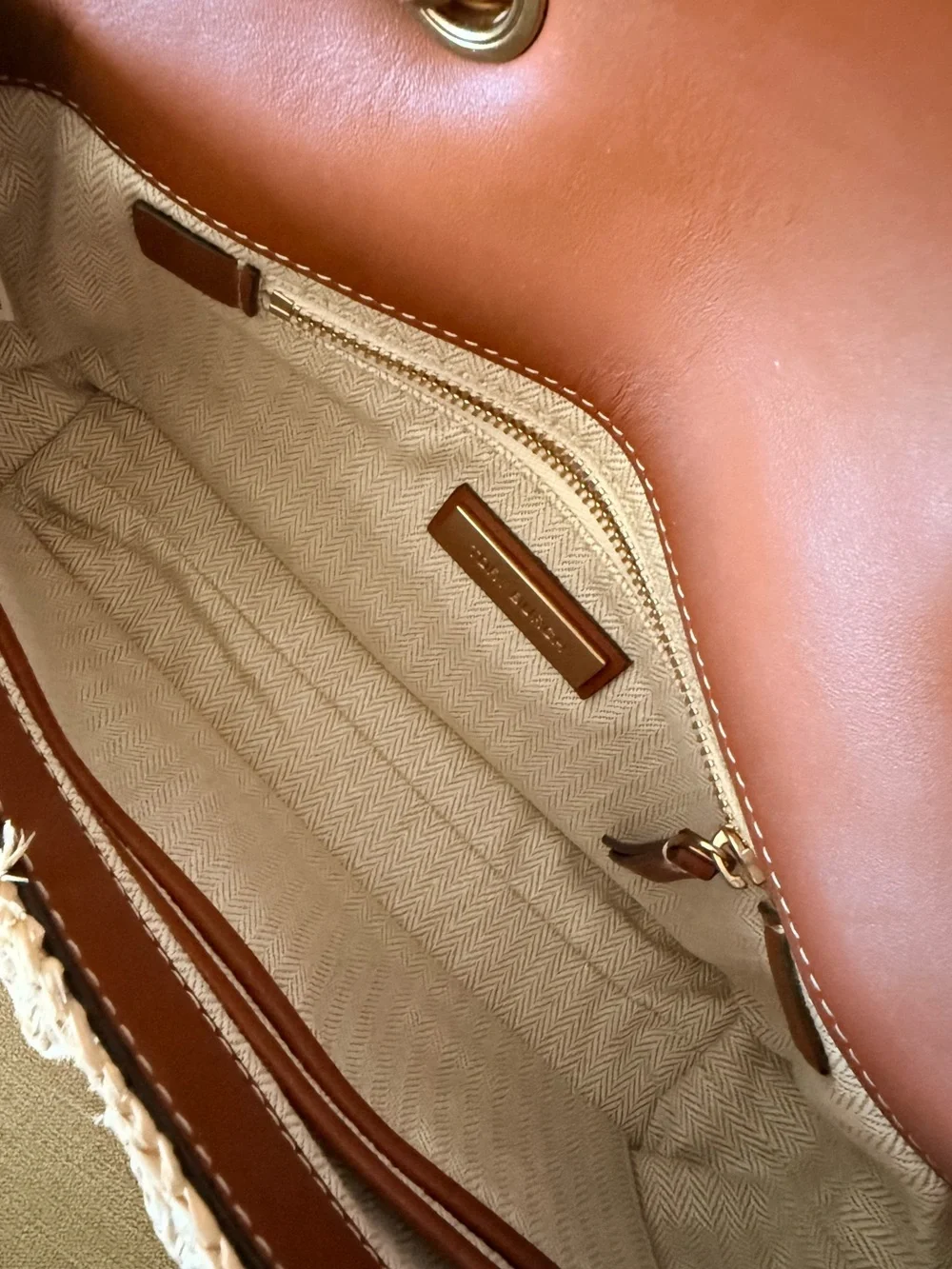 Tory Burch Kira Raffia Bag